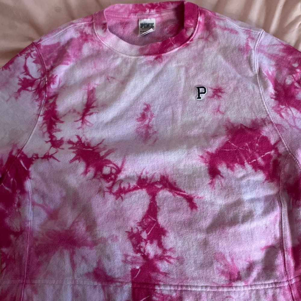 PINK Victoria’s Secret Cropped Crew Sweatshirt